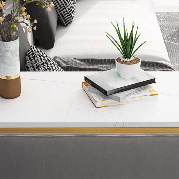 Nordic Style Rectangle Sintered Stone Table Bar Counter Table for Home Clearhalo 'Bar Furniture' 'Bar Tables' 'bar_tables' 'furn' 'furn_bar_tables' 'Furniture' 'furniture_bar_tables' 'Kitchen & Dining Furniture' 4910128