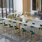 Nordic Style Rectangle Sintered Stone Table Bar Counter Table for Home Clearhalo 'Bar Furniture' 'Bar Tables' 'bar_tables' 'furn' 'furn_bar_tables' 'Furniture' 'furniture_bar_tables' 'Kitchen & Dining Furniture' 4910131