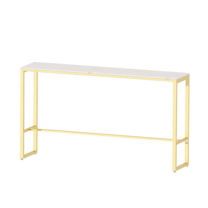 Nordic Style Sintered Stone Table Bar Counter Table for Home Without Chairs Clearhalo 'Bar Furniture' 'Bar Tables' 'bar_tables' 'furn' 'furn_bar_tables' 'Furniture' 'furniture_bar_tables' 'Kitchen & Dining Furniture' 4910150