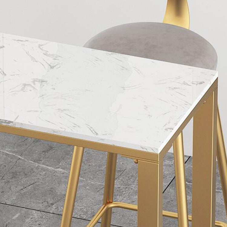 Nordic Style Sintered Stone Table Bar Counter Table for Home Clearhalo 'Bar Furniture' 'Bar Tables' 'bar_tables' 'furn' 'furn_bar_tables' 'Furniture' 'furniture_bar_tables' 'Kitchen & Dining Furniture' 4910151
