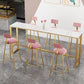 Nordic Style Sintered Stone Table Bar Counter Table for Home Clearhalo 'Bar Furniture' 'Bar Tables' 'bar_tables' 'furn' 'furn_bar_tables' 'Furniture' 'furniture_bar_tables' 'Kitchen & Dining Furniture' 4910156