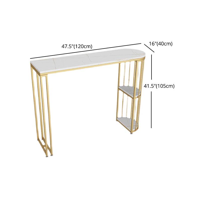 Nordic Style Dining Sintered Stone Table Bar Counter Table for Home Clearhalo 'Bar Furniture' 'Bar Tables' 'bar_tables' 'Furniture' 'furniture_bar_tables' 'Kitchen & Dining Furniture' 4910178