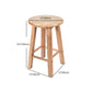 Modern Armless Backless Counter Stool Oak Wood Kitchen Bar Stool with Seat and Pedal Clearhalo 'Bar Furniture' 'Bar Stools' 'bar_stools' 'furn' 'furn_bar_stools' 'Furniture' 'furniture_bar_stools' 'Kitchen & Dining Furniture' 4910221