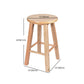 Modern Armless Backless Counter Stool Oak Wood Kitchen Bar Stool with Seat and Pedal Clearhalo 'Bar Furniture' 'Bar Stools' 'bar_stools' 'furn' 'furn_bar_stools' 'Furniture' 'furniture_bar_stools' 'Kitchen & Dining Furniture' 4910222