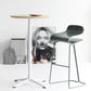 Scandinavian Matte Finish Plastic Barstool Footrest Coffee Shop Stool Clearhalo 'Bar Furniture' 'Bar Stools' 'bar_stools' 'Furniture' 'furniture_bar_stools' 'Kitchen & Dining Furniture' 4910525