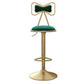 Glam Adjustable Swivel Barstool Matte Finish Velvet Home Stool Green 1 Piece Clearhalo 'Bar Furniture' 'Bar Stools' 'bar_stools' 'furn' 'furn_bar_stools' 'Furniture' 'furniture_bar_stools' 'Kitchen & Dining Furniture' 4910615