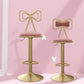 Glam Adjustable Swivel Barstool Matte Finish Velvet Home Stool Clearhalo 'Bar Furniture' 'Bar Stools' 'bar_stools' 'furn' 'furn_bar_stools' 'Furniture' 'furniture_bar_stools' 'Kitchen & Dining Furniture' 4910620