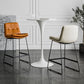 Scandinavian Coffee Shop Footrest Stool Matte Finish Upholstered Barstool Clearhalo 'Bar Furniture' 'Bar Stools' 'bar_stools' 'Furniture' 'furniture_bar_stools' 'Kitchen & Dining Furniture' 4910761