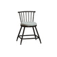 Industrial Armless Backrest Counter Stool Steel Bar Stool with Leather Cushion Gray 1 Piece Short Stool(18"H) Clearhalo 'Bar Furniture' 'Bar Stools' 'bar_stools' 'furn' 'furn_bar_stools' 'Furniture' 'furniture_bar_stools' 'Kitchen & Dining Furniture' 4910850