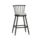 Industrial Armless Backrest Counter Stool Steel Bar Stool with Leather Cushion Clearhalo 'Bar Furniture' 'Bar Stools' 'bar_stools' 'furn' 'furn_bar_stools' 'Furniture' 'furniture_bar_stools' 'Kitchen & Dining Furniture' 4910853