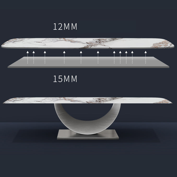 1/4/5/7/8 Pieces Modern Dining Room Set Rectangle Table Dining Set Clearhalo 'Dining Room Sets' 'Dining Tables & Seating' 'dining_room_set' 'furn' 'furn_dining_room_set' 'Furniture' 'furniture_dining_room_set' 'Kitchen & Dining Furniture' 4911110