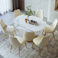 Nordic Style 1/4/5/7 Pieces Dining Sintered Stone Dining Table Set for Kitchen Clearhalo 'Dining Room Sets' 'Dining Tables & Seating' 'dining_room_set' 'furn' 'furn_dining_room_set' 'Furniture' 'furniture_dining_room_set' 'Kitchen & Dining Furniture' 4911123