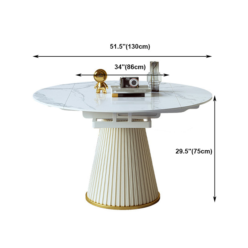 Nordic Style 1/4/5/7 Pieces Dining Sintered Stone Dining Table Set for Kitchen Clearhalo 'Dining Room Sets' 'Dining Tables & Seating' 'dining_room_set' 'furn' 'furn_dining_room_set' 'Furniture' 'furniture_dining_room_set' 'Kitchen & Dining Furniture' 4911138