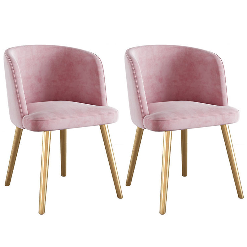 Glam 1/2/5 Pieces Dining Set Rectangle Stone Dining Table for Dining Room 2 Dark Pink Chairs Clearhalo 'Dining Room Sets' 'Dining Tables & Seating' 'dining_room_set' 'furn' 'furn_dining_room_set' 'Furniture' 'furniture_dining_room_set' 'Kitchen & Dining Furniture' 4911297