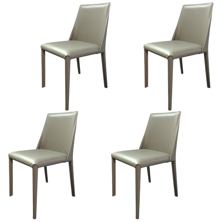Designer Style 1/4/5/7 Pieces Dinette Set Sintered Stone Dining Set 4 Grey Chairs Clearhalo 'Dining Room Sets' 'Dining Tables & Seating' 'dining_room_set' 'furn' 'furn_dining_room_set' 'Furniture' 'furniture_dining_room_set' 'Kitchen & Dining Furniture' 4911368