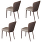Modern 1/4/5/7 Pieces Scalable Dinette Set with Sintered Stone Rectangle Dining Table Set 4 Beige Chairs Clearhalo 'Dining Room Sets' 'Dining Tables & Seating' 'dining_room_set' 'furn' 'furn_dining_room_set' 'Furniture' 'furniture_dining_room_set' 'Kitchen & Dining Furniture' 4911409