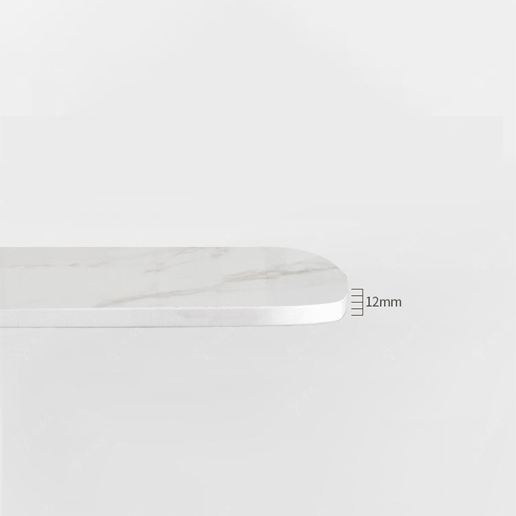 Modern 1/4/5/7 Pieces Scalable Dinette Set with Sintered Stone Rectangle Dining Table Set Clearhalo 'Dining Room Sets' 'Dining Tables & Seating' 'dining_room_set' 'furn' 'furn_dining_room_set' 'Furniture' 'furniture_dining_room_set' 'Kitchen & Dining Furniture' 4911416