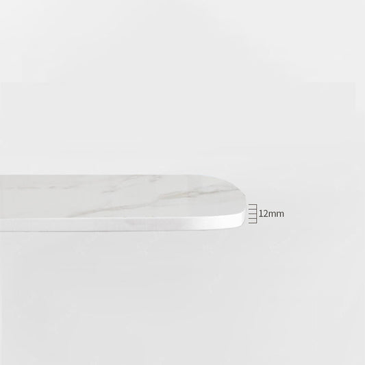 Modern 1/4/5/7 Pieces Scalable Dinette Set with Sintered Stone Rectangle Dining Table Set Clearhalo 'Dining Room Sets' 'Dining Tables & Seating' 'dining_room_set' 'furn' 'furn_dining_room_set' 'Furniture' 'furniture_dining_room_set' 'Kitchen & Dining Furniture' 4911416