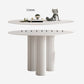 Round Dining Table Stone Top Dining Table with MDF Base for Dining Room Clearhalo 'Dining Tables & Seating' 'Dining Tables' 'dining_table' 'furn' 'furn_dining_table' 'Furniture' 'furniture_dining_table' 'Kitchen & Dining Furniture' 'kitchen' 'kitchen_dining_table' 4911590
