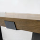 Industrial Pine Wood Table for Restaurant Rectangle Dining Table with Metal 4 Legs Clearhalo 'Dining Tables & Seating' 'Dining Tables' 'dining_table' 'furn' 'furn_dining_table' 'Furniture' 'furniture_dining_table' 'Kitchen & Dining Furniture' 'kitchen' 'kitchen_dining_table' 4911668