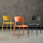 Scandinavian Plastic Dining Armless Chair Open Back Side Chairs for Home Clearhalo 'Dining Chairs' 'Dining Tables & Seating' 'dining_chair' 'furn' 'furn_dining_chair' 'Furniture' 'furniture_dining_chair' 'Kitchen & Dining Furniture' 4911844