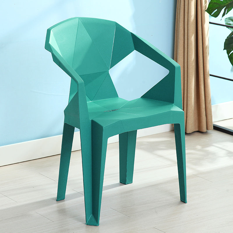 Nordic Chairs Dining Arm Chairs for Kitchen with Plastic Legs Clearhalo 'Dining Chairs' 'Dining Tables & Seating' 'dining_chair' 'furn' 'furn_dining_chair' 'Furniture' 'furniture_dining_chair' 'Kitchen & Dining Furniture' 4911894