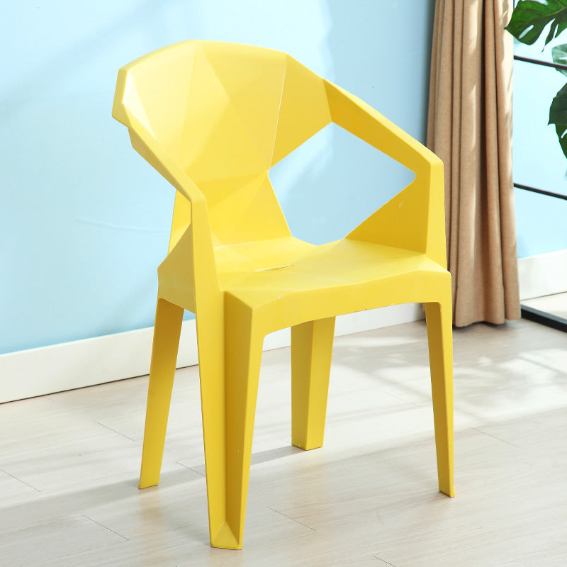 Nordic Chairs Dining Arm Chairs for Kitchen with Plastic Legs Clearhalo 'Dining Chairs' 'Dining Tables & Seating' 'dining_chair' 'furn' 'furn_dining_chair' 'Furniture' 'furniture_dining_chair' 'Kitchen & Dining Furniture' 4911906