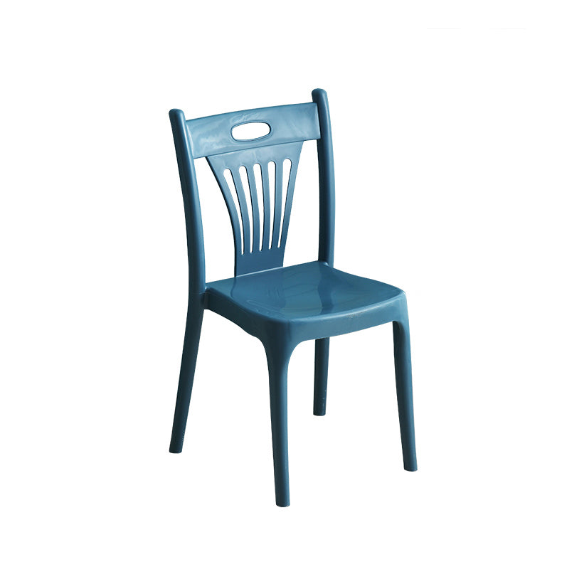 Nordic Style Chairs Dining Armless Chairs for Kitchen with Plastic Legs Clearhalo 'Dining Chairs' 'Dining Tables & Seating' 'dining_chair' 'furn' 'furn_dining_chair' 'Furniture' 'furniture_dining_chair' 'Kitchen & Dining Furniture' 4911936