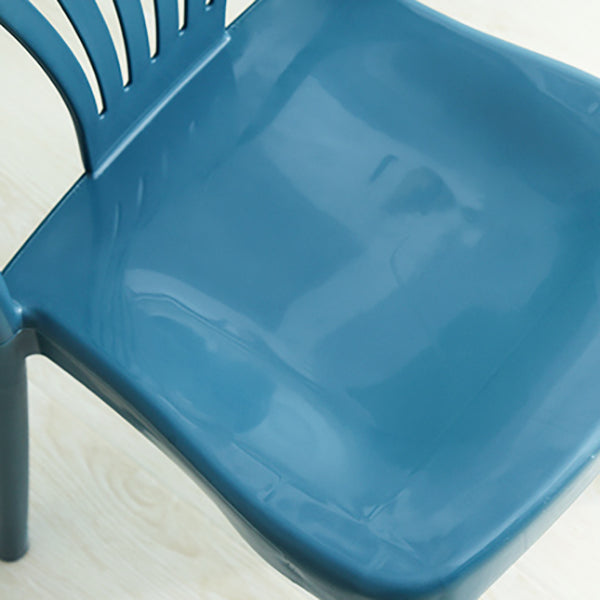 Nordic Style Chairs Dining Armless Chairs for Kitchen with Plastic Legs Clearhalo 'Dining Chairs' 'Dining Tables & Seating' 'dining_chair' 'furn' 'furn_dining_chair' 'Furniture' 'furniture_dining_chair' 'Kitchen & Dining Furniture' 4911938