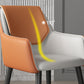 Modern Design Arm Solid Back Side Chairs Leather Dining Side Chair Clearhalo 'Dining Chairs' 'Dining Tables & Seating' 'dining_chair' 'furn' 'furn_dining_chair' 'Furniture' 'furniture_dining_chair' 'Kitchen & Dining Furniture' 4911982