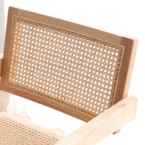 Modern Design Wicker Dining Chairs for Home Arm Open Back Side Chairs Clearhalo 'Dining Chairs' 'Dining Tables & Seating' 'dining_chair' 'furn' 'furn_dining_chair' 'Furniture' 'furniture_dining_chair' 'Kitchen & Dining Furniture' 4912012