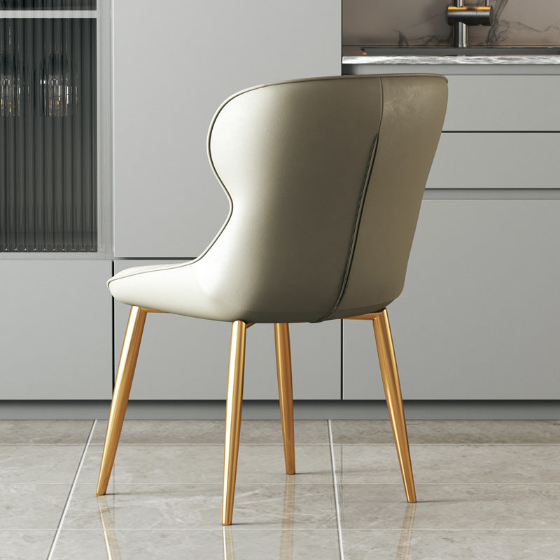 Industrial Chairs Dining Arm Chair for Kitchen with Metal Legs Clearhalo 'Dining Chairs' 'Dining Tables & Seating' 'dining_chair' 'furn' 'furn_dining_chair' 'Furniture' 'furniture_dining_chair' 'Kitchen & Dining Furniture' 4912025