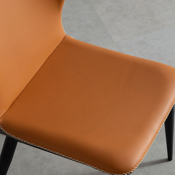 Modern Style Chairs Dining Armless Chair for Kitchen with Metal Legs Clearhalo 'Dining Chairs' 'Dining Tables & Seating' 'dining_chair' 'furn' 'furn_dining_chair' 'Furniture' 'furniture_dining_chair' 'Kitchen & Dining Furniture' 4912072