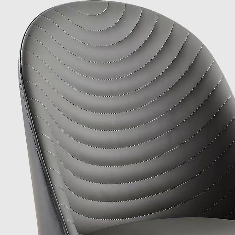 Modern Style Chair Dining Armless Chair for Kitchen with Metal Legs Clearhalo 'Dining Chairs' 'Dining Tables & Seating' 'dining_chair' 'furn' 'furn_dining_chair' 'Furniture' 'furniture_dining_chair' 'Kitchen & Dining Furniture' 4912092