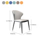 Modern Style Chairs Dining Armless Chairs for Kitchen with Metal Legs Clearhalo 'Dining Chairs' 'Dining Tables & Seating' 'dining_chair' 'furn' 'furn_dining_chair' 'Furniture' 'furniture_dining_chair' 'Kitchen & Dining Furniture' 4912150