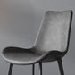 Modern Style Chair Dining Armless Chairs for Kitchen with Metal Legs Clearhalo 'Dining Chairs' 'Dining Tables & Seating' 'dining_chair' 'furn' 'furn_dining_chair' 'Furniture' 'furniture_dining_chair' 'Kitchen & Dining Furniture' 4912161