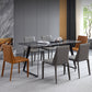 Contemporary Leather Dining Side Chairs Armless Solid Back Chair Clearhalo 'Dining Chairs' 'Dining Tables & Seating' 'dining_chair' 'furn' 'furn_dining_chair' 'Furniture' 'furniture_dining_chair' 'Kitchen & Dining Furniture' 4912253