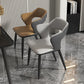 Minimalist Design Arm Open Back Side Chairs Faux Leather Side Chair Clearhalo 'Dining Chairs' 'Dining Tables & Seating' 'dining_chair' 'furn' 'furn_dining_chair' 'Furniture' 'furniture_dining_chair' 'Kitchen & Dining Furniture' 4912333