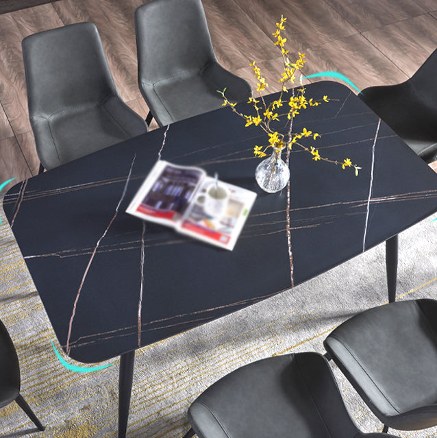 1/4/5/7 Pieces Modern Dining Room Set Rectangle Table Dining Set with 4 Legs Clearhalo 'Dining Room Sets' 'Dining Tables & Seating' 'dining_room_set' 'furn' 'furn_dining_room_set' 'Furniture' 'furniture_dining_room_set' 'Kitchen & Dining Furniture' 4912438