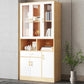 Urban Vertical Standard Bookcase Manufactured Wood Bookshelf with Doors Clearhalo 'Bookcases' 'Furniture' 'furniture_bookcases' 'Office Furniture' 4912451