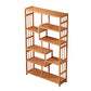 Contemporary Wood Bookcase Open Back Bookshelf for Home Office Clearhalo 'Bookcases' 'Furniture' 'furniture_bookcases' 'Office Furniture' 4912477