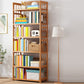 Contemporary Wood Bookcase Open Back Bookshelf for Home Office 27.6"L x 9.8"W x 66.5"H Clearhalo 'Bookcases' 'Furniture' 'furniture_bookcases' 'Office Furniture' 4912483