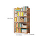Contemporary Wood Bookcase Open Back Bookshelf for Home Office Clearhalo 'Bookcases' 'Furniture' 'furniture_bookcases' 'Office Furniture' 4912492