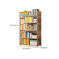 Contemporary Wood Bookcase Open Back Bookshelf for Home Office Clearhalo 'Bookcases' 'Furniture' 'furniture_bookcases' 'Office Furniture' 4912495