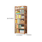 Contemporary Wood Bookcase Open Back Bookshelf for Home Office Clearhalo 'Bookcases' 'Furniture' 'furniture_bookcases' 'Office Furniture' 4912497