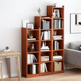 Modern Manufactured Wood Standard Bookshelf Vertical Closed Back Bookcase for Home Clearhalo 'Bookcases' 'furn' 'furn_bookcases' 'Furniture' 'furniture_bookcases' 'Office Furniture' 4912500