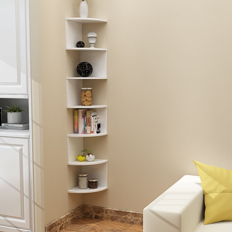 Contemporary Style Wall Mounted Bookcase Engineered Wood Bookshelf Clearhalo 'Bookcases' 'furn' 'furn_bookcases' 'Furniture' 'furniture_bookcases' 'Office Furniture' 4912568