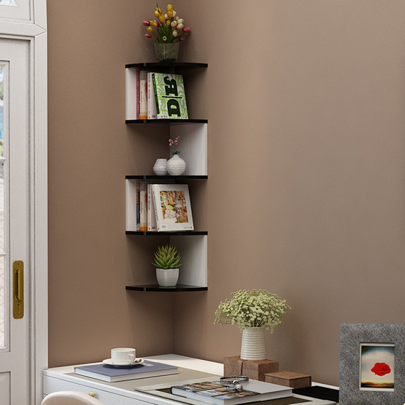 Contemporary Style Wall Mounted Bookcase Engineered Wood Bookshelf Clearhalo 'Bookcases' 'furn' 'furn_bookcases' 'Furniture' 'furniture_bookcases' 'Office Furniture' 4912572