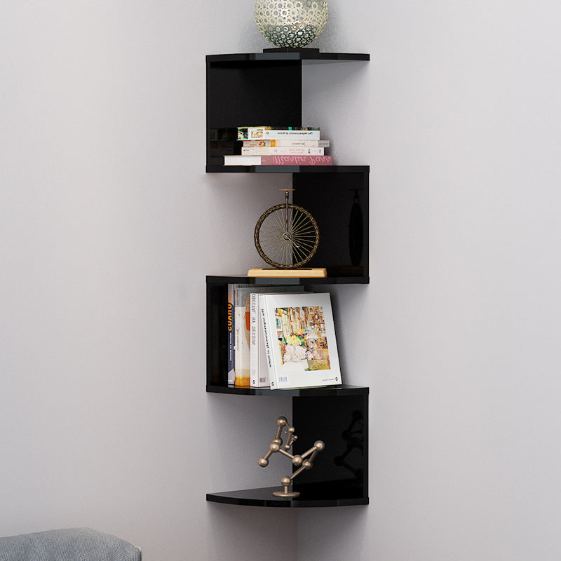 Contemporary Style Wall Mounted Bookcase Engineered Wood Bookshelf Clearhalo 'Bookcases' 'furn' 'furn_bookcases' 'Furniture' 'furniture_bookcases' 'Office Furniture' 4912575