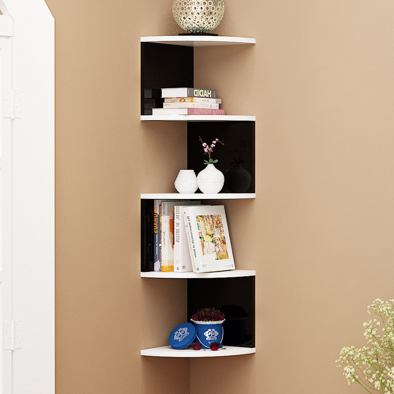 Contemporary Style Wall Mounted Bookcase Engineered Wood Bookshelf Clearhalo 'Bookcases' 'furn' 'furn_bookcases' 'Furniture' 'furniture_bookcases' 'Office Furniture' 4912578